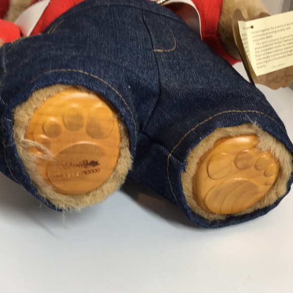 Raikes Other Robert Raikes Cowboy Bears Wood Carved Sheriff Western